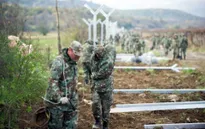 Macedonia thiết lập hàng rào kiểm soát người di cư