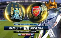 Lịch tường thuật vòng 22 Ngoại hạng Anh: Đại chiến Man City-Arsenal