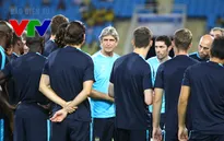 CĐV Việt Nam "phát sốt" với buổi tập của Man City tại sân Mỹ Đình
