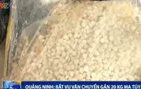 Quảng Ninh: Bắt vụ vận chuyển gần 20kg ma túy