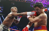 Mayweather ra đòn hiểm khiến Pacman choáng váng