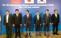 Hàn Quốc, Trung Quốc và Nhật Bản đạt nhất trí về chính sách tiền tệ