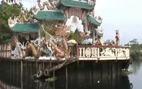 Độc đáo ngôi Miếu Nổi giữa sông tại Sài Gòn