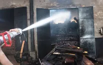 Cháy xưởng sản xuất gỗ tại Gia Lai
