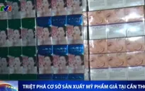 Phát hiện cơ sở sản xuất mỹ phẩm giả tại TP Cần Thơ