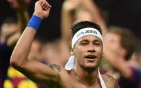 Ghi bàn ở phút bù giờ thứ 7, Neymar sánh ngang Messi và Ronaldo