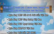 17 ngân hàng được cho vay thu mua tạm trữ lúa gạo