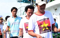 Khánh Hòa: 11 ngư dân bị nạn trên tàu cá vào bờ an toàn