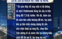 Lời kể của du khách Việt từ vùng động đất ở Nepal