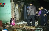 Nổ bình gas ở Nam Định, 3 nhà sập, 1 người tử vong