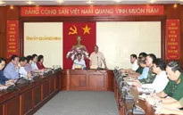 Phó Thủ tướng Nguyễn Xuân Phúc chỉ đạo khắc phục hậu quả mưa lũ