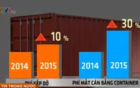 Cước phí vận tải biển đè nặng doanh nghiệp