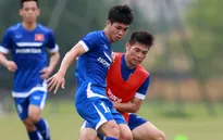ĐT U23 Việt Nam tập luyện trong ngày vắng HLV Miura