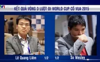 World Cup Cờ vua 2015: Lê Quang Liêm hòa kỳ thủ hạng 9 thế giới