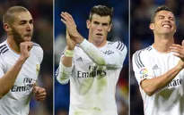 Ronaldo, Bale và Benzema luôn là ưu tiên số 1