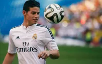 Xem lại cú dứt điểm chân trái cực "dị" của James Rodriguez