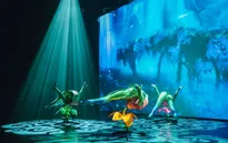 Mãn nhãn show xiếc, múa trên nền 3D lần đầu tiên tại Hà Nội