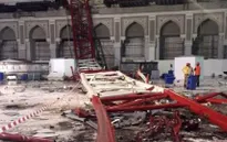 Saudi Arabia: Sập cần cẩu ở Thánh địa Mecca, 107 người thiệt mạng