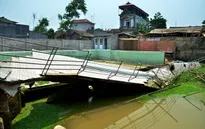 Vĩnh Phúc: Sập tường bể bơi, 1 học sinh tử vong