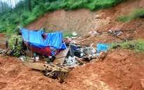 Cao Bằng: Sạt lở núi, 3 người mất tích