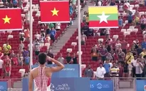 SEA Games 28: Rơi lệ khi chào cờ Tổ quốc cùng VĐV Đào Văn Thủy