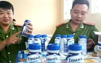 Hà Nội: Phát hiện container sữa nước Ensure nhập lậu