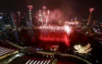 Singapore kỷ niệm 50 năm Quốc khánh với màn pháo hoa hoành tráng