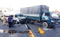 TP.HCM: Tai nạn liên hoàn trên quốc lộ 1A, 5 người bị thương