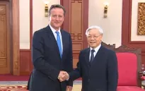 Tổng Bí thư Nguyễn Phú Trọng tiếp Thủ tướng Anh David Cameron