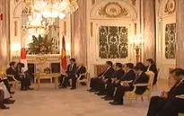 Tổng Bí thư Nguyễn Phú Trọng tiếp Ngoại trưởng Nhật Bản