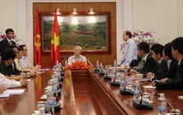 Tổng Bí thư trả lời phỏng vấn báo chí trước chuyến thăm Nhật Bản