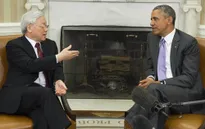 Tổng Bí thư Nguyễn Phú Trọng hội đàm với Tổng thống Obama