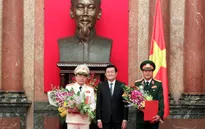 Chủ tịch nước trao các quyết định thăng hàm Thượng tướng