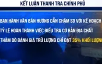 Thông báo Kết luận thanh tra tại Bộ Tài nguyên và Môi trường
