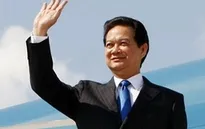 Thủ tướng Nguyễn Tấn Dũng tới Singapore