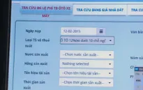 Hà Nội: Ứng dụng phần mềm nộp phí trước bạ