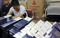 Bắt giữ 7.500 bao thuốc lá lậu trên đường 'tuồn' về Thủ đô