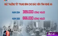 Nghệ An: Giáo viên được thưởng Tết 666.000 VND
