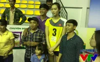 VTV Cup 2015: Trần Thúy tiết lộ chiều cao đã chạm mốc 1m90