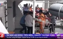 Tai nạn lao động trên biển, 2 người thương vong