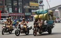 Hà Nội ra quân xử lý xe ba bánh ‘giả danh’ xe thương binh