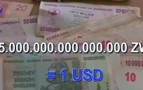 Zimbabwe loại bỏ đồng nội tệ vì siêu lạm phát