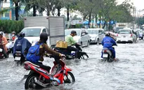 Thoát nước đô thị kém hiệu quả, TP.HCM ngập trong nước