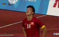 Thanh Bình bỏ lỡ cơ hội tốt nhất của U23 Việt Nam trong hiệp 1