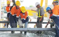 Đúc đốt dầm cầu cạn đầu tiên tuyến Metro Bến Thành - Suối Tiên