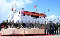 Đà Nẵng: Hạ thủy tàu Cảnh sát biển 8005