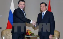 Chủ tịch nước Trương Tấn Sang tiếp Thống đốc tỉnh Moskva