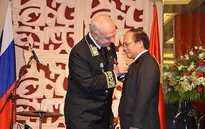 Bộ trưởng Hoàng Tuấn Anh nhận Huân chương Hữu nghị Liên bang Nga
