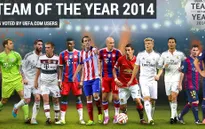 Đội hình tiêu biểu UEFA 2014: Bất ngờ!