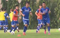 Tuyển Việt Nam rèn bóng ngắn để đối phó với ĐT Iraq